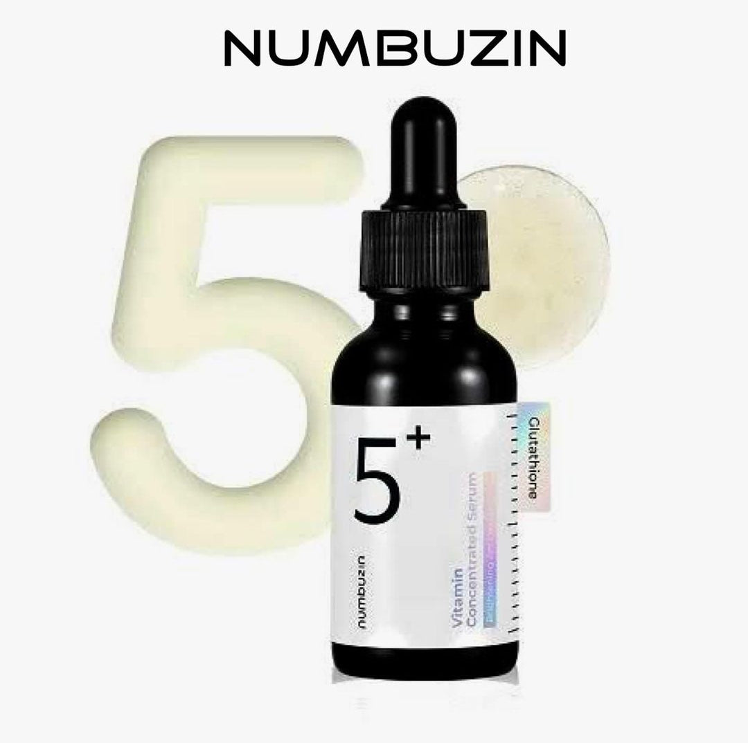 numbuzin - No.5+ Glutathione Vitamin Concentrated Serum - 30ml